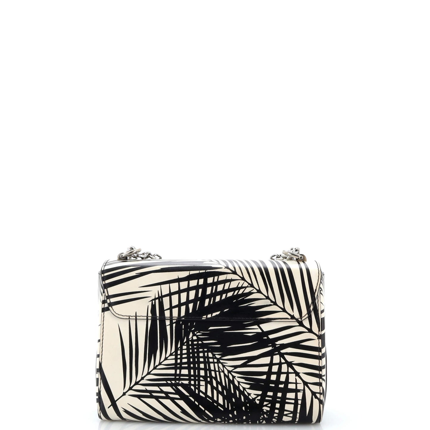 Louis Vuitton Twist Handbag Limited Edition Palm Print Leather with Monogram Infrarouge MM