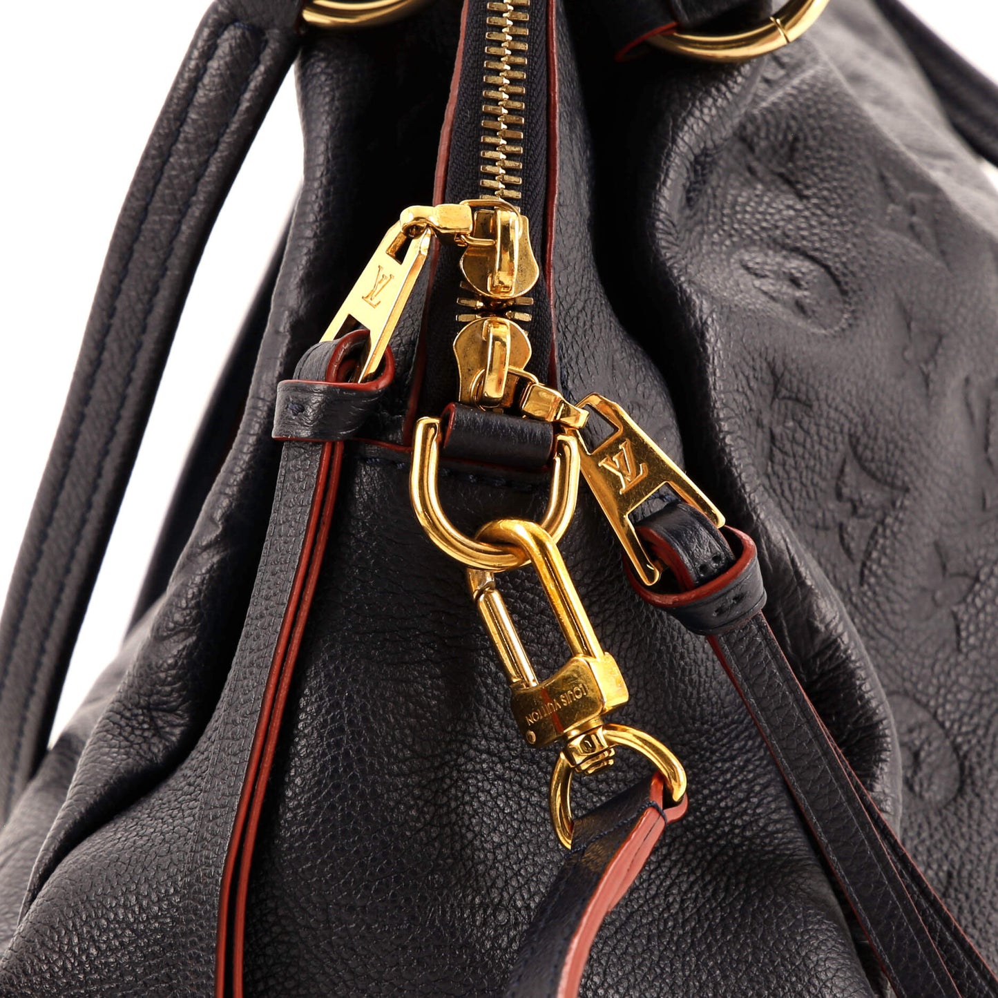 Louis Vuitton Ponthieu Handbag Monogram Empreinte Leather PM