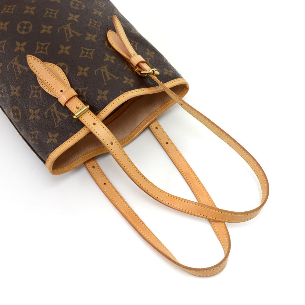 Louis Vuitto Bucket PM Monogram Canvas Shoulder Bag