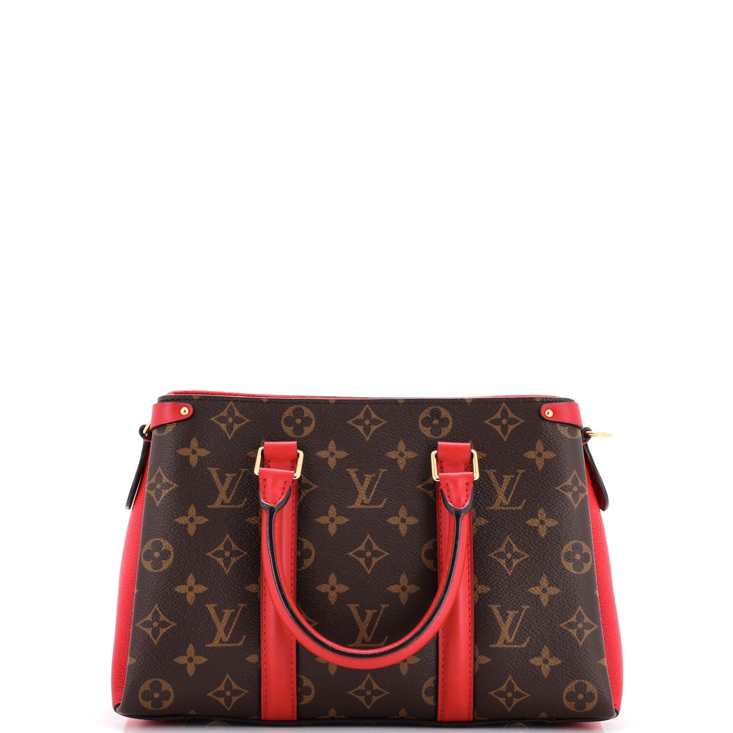 Louis Vuitton Soufflot Tote Monogram Canvas with Leather BB