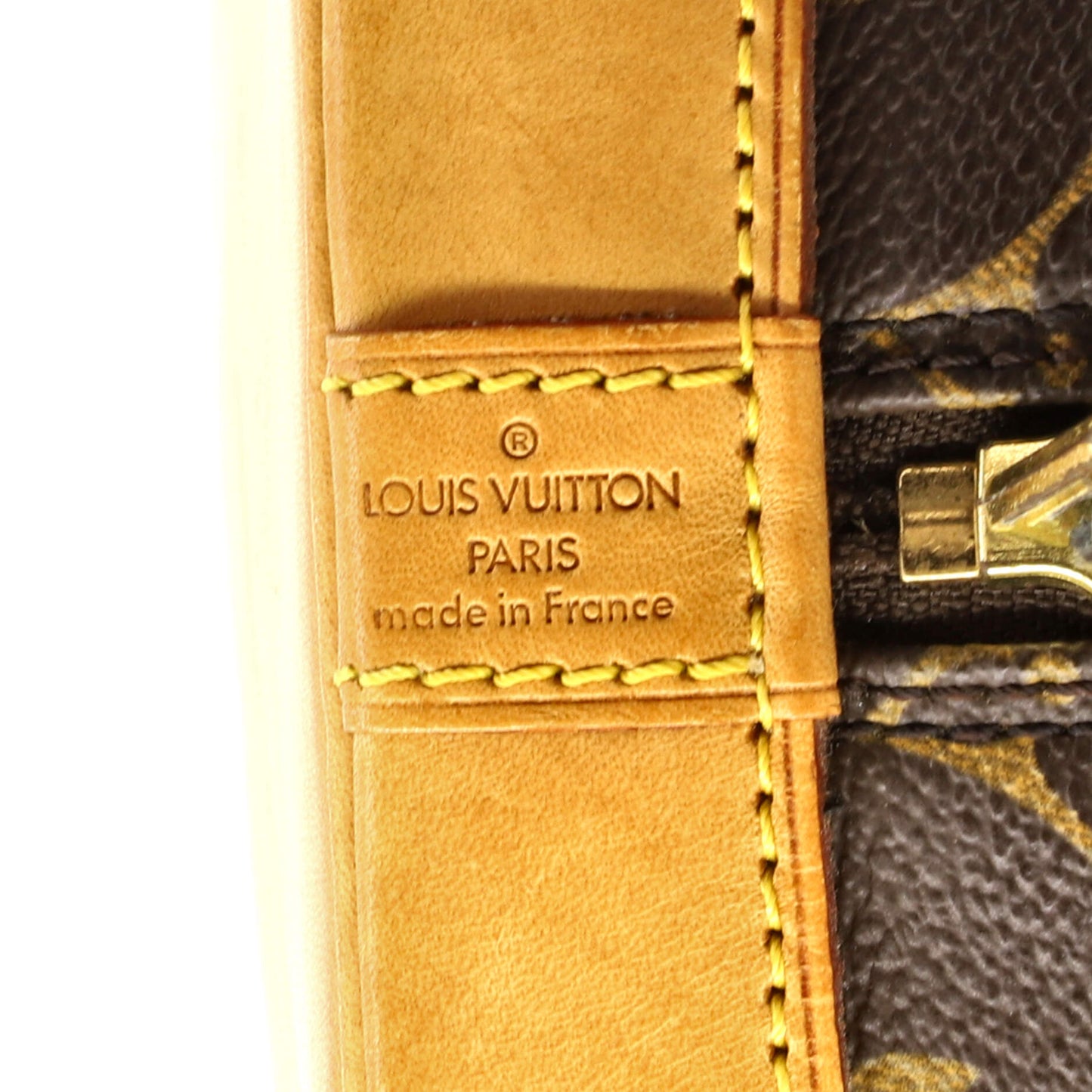 Louis Vuitton Alma Handbag Monogram Canvas PM