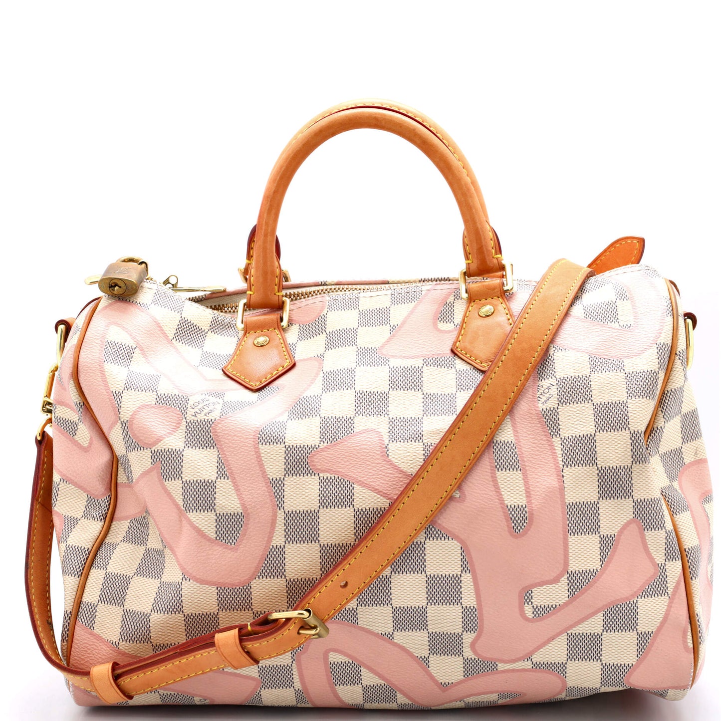 Louis Vuitton Speedy Bandouliere Bag Limited Edition Damier Tahitienne 30