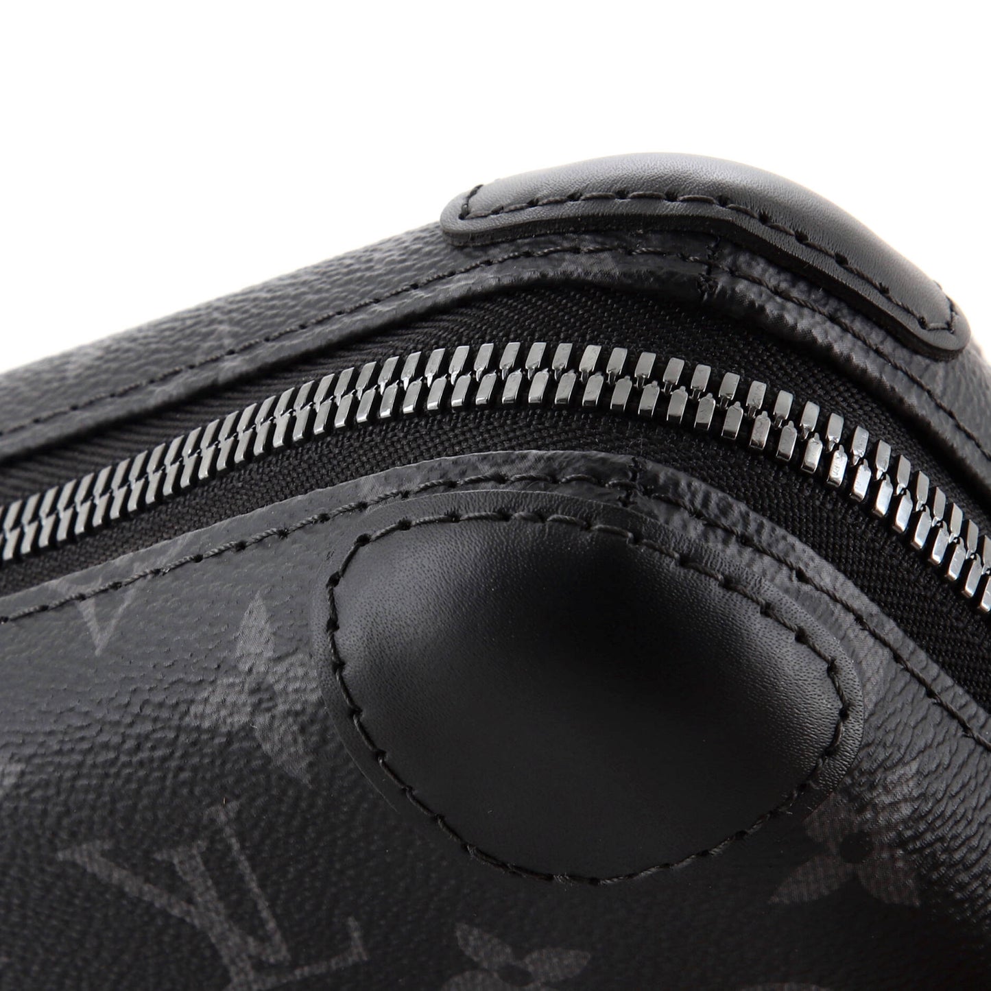 Louis Vuitton Horizon Clutch Monogram Eclipse Canvas
