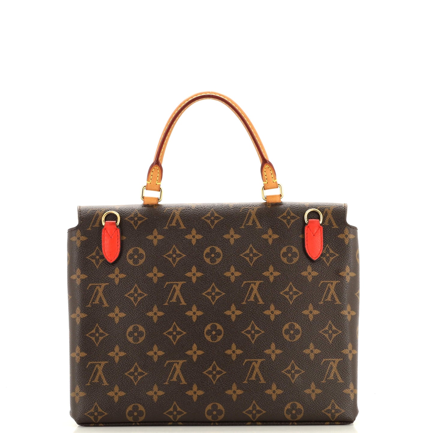Louis Vuitton Marignan Handbag Monogram Canvas with Leather
