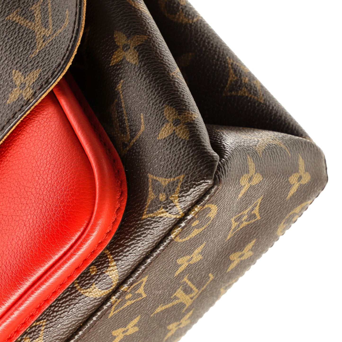 Louis Vuitton Marignan Handbag Monogram Canvas with Leather