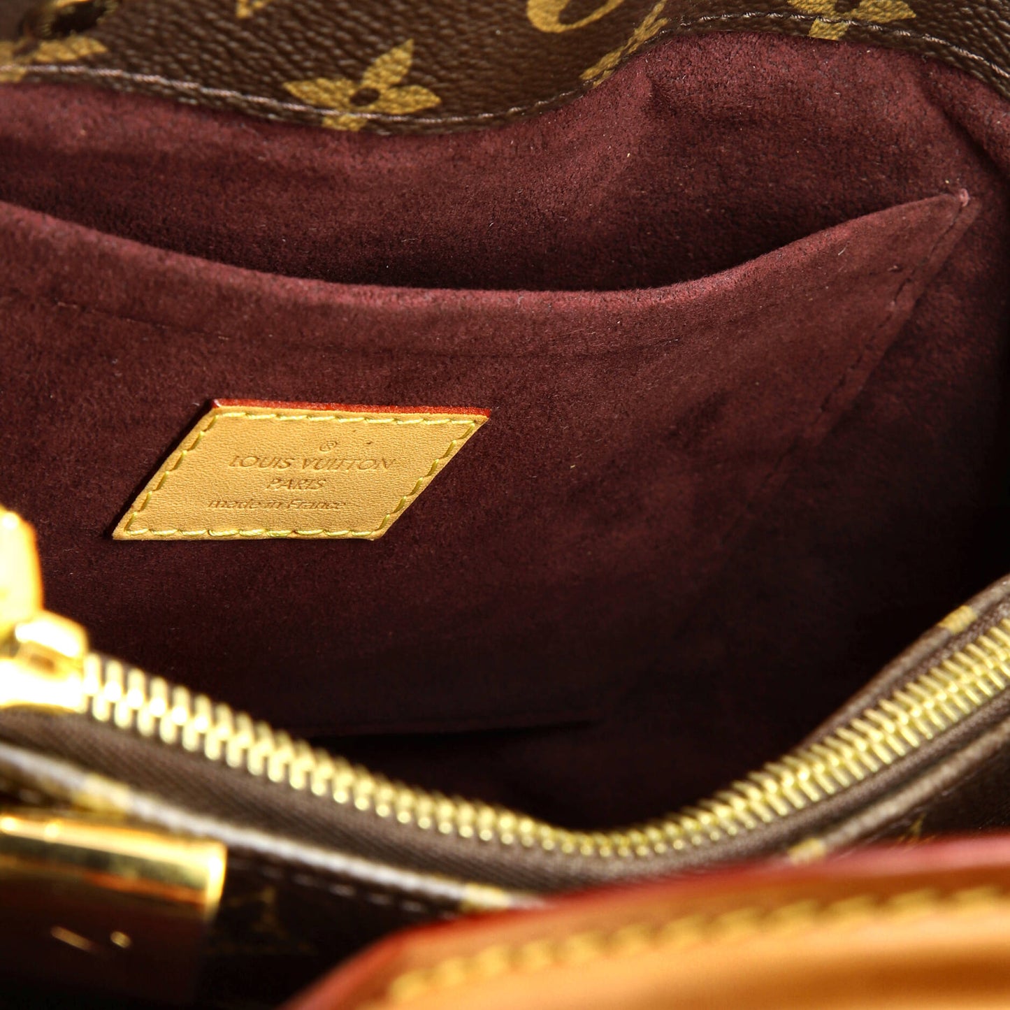 Louis Vuitton Montaigne Handbag Monogram Canvas BB