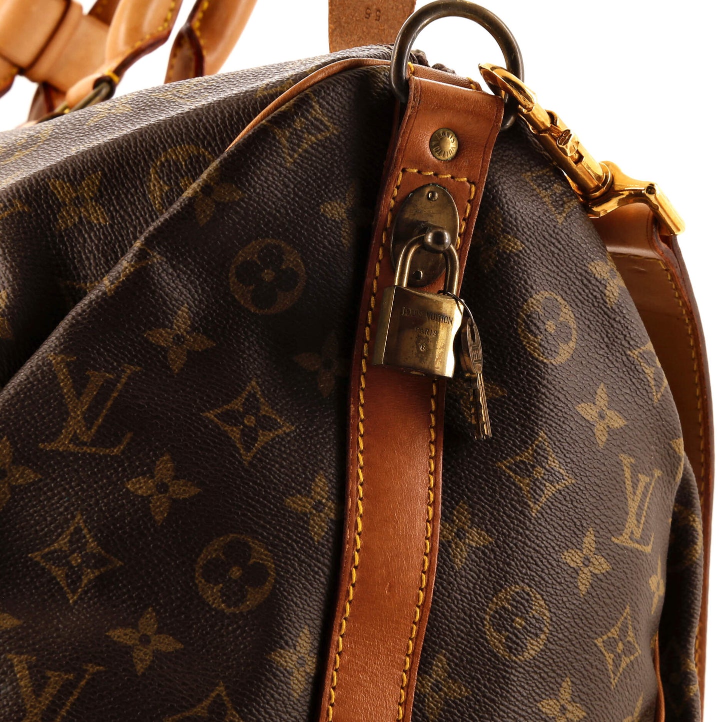 Louis Vuitton Keepall Bandouliere Bag Monogram Canvas 55