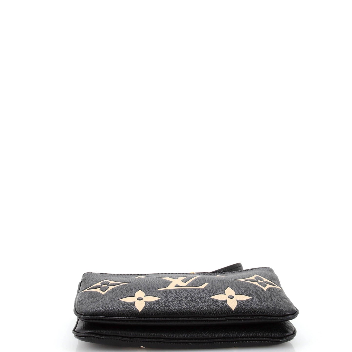 Louis Vuitton Double Zip Pochette Bicolor Monogram Empreinte Giant