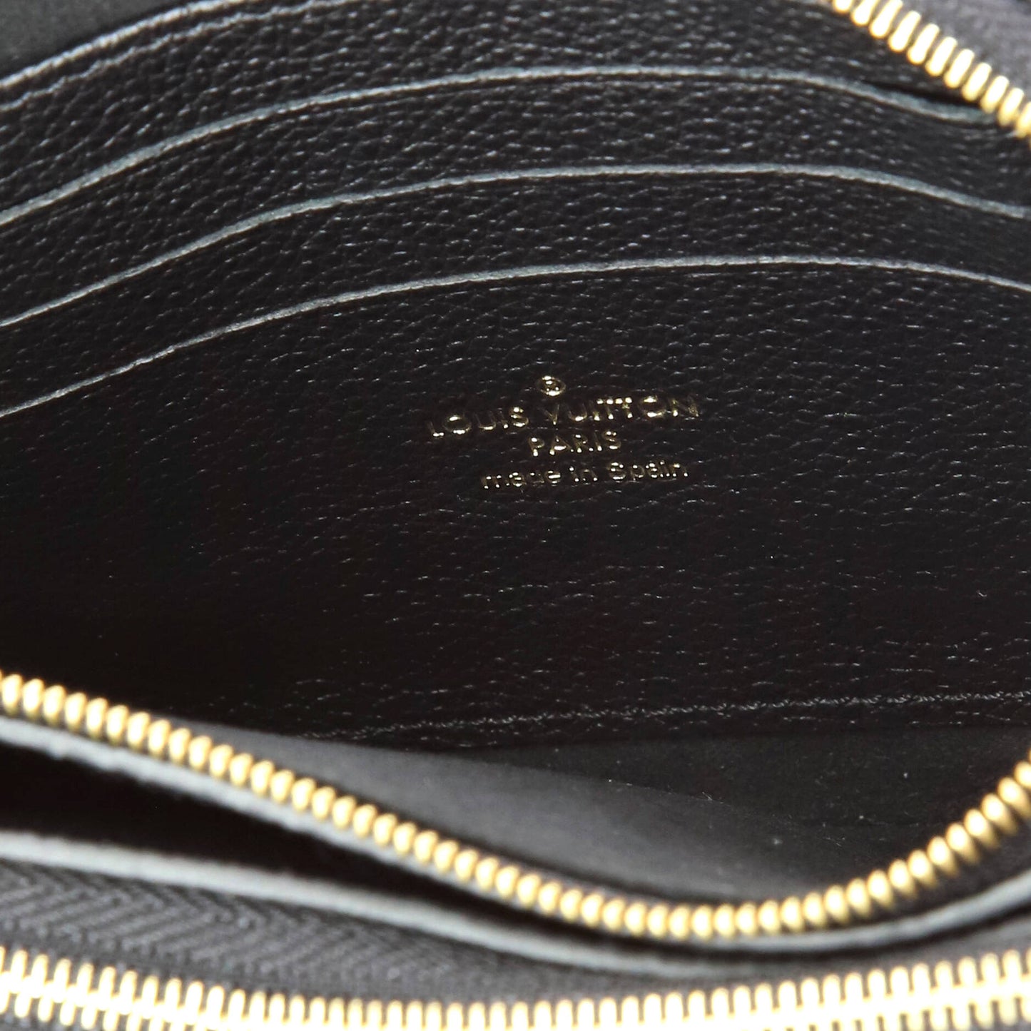 Louis Vuitton Double Zip Pochette Bicolor Monogram Empreinte Giant