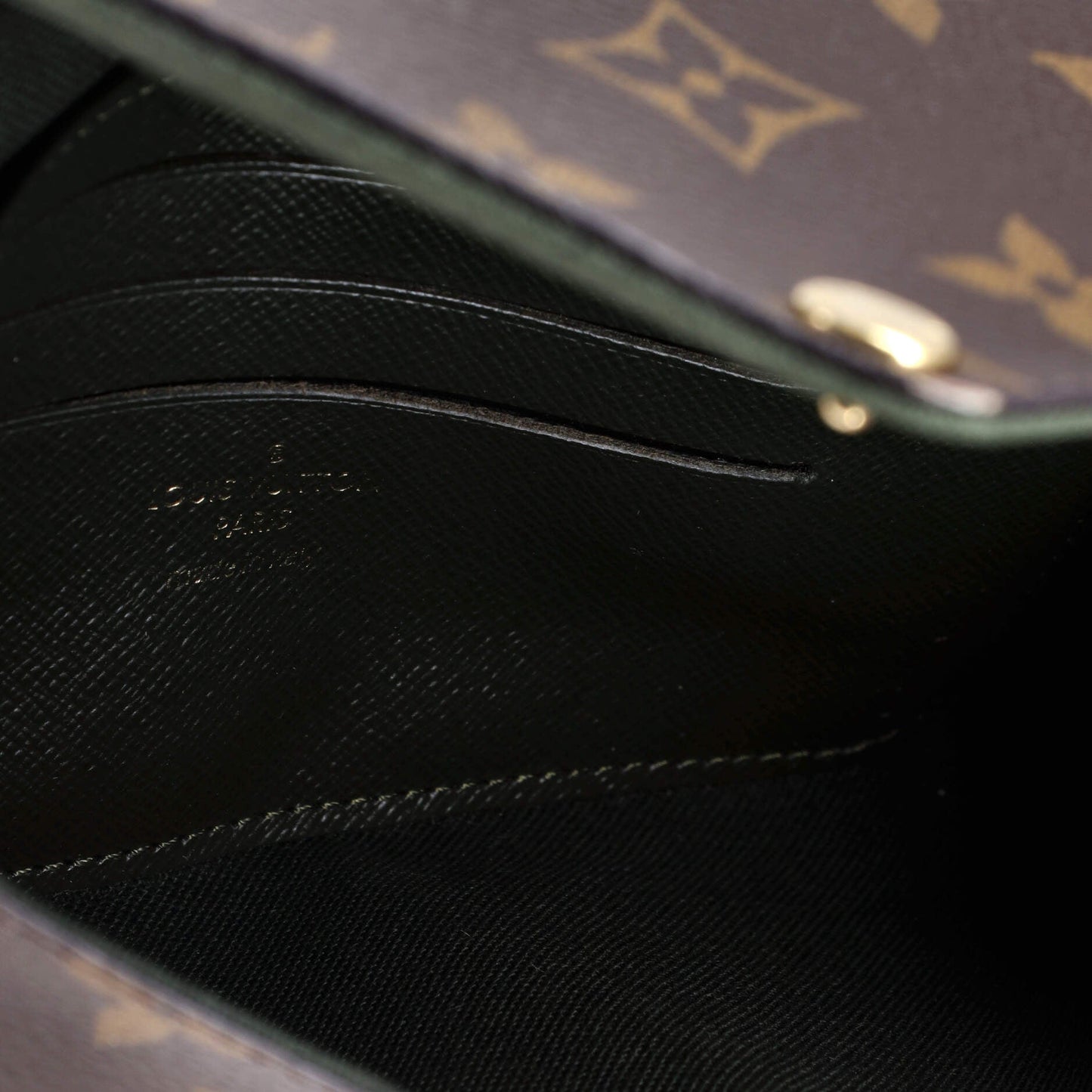 Louis Vuitton Felicie Strap & Go Handbag Monogram Canvas