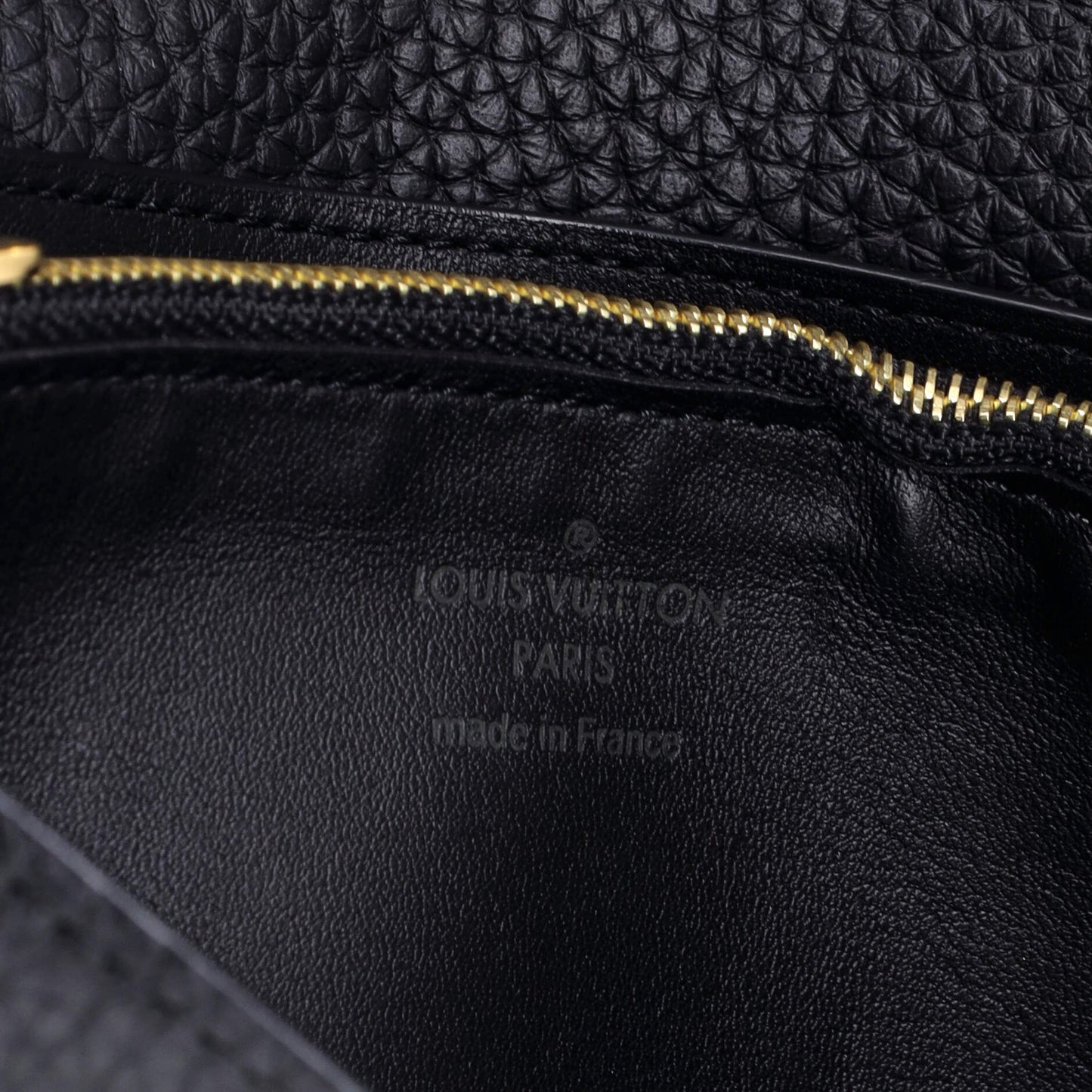 Louis Vuitton Capucines Wallet Leather with Embellished Detail Long