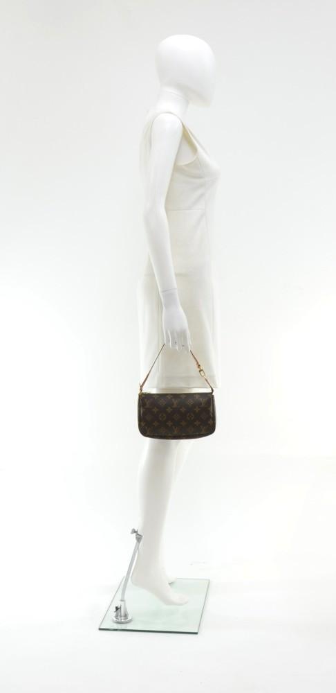 Louis Vuitto Pochette Accessoires Monogram Canvas Evening Bag