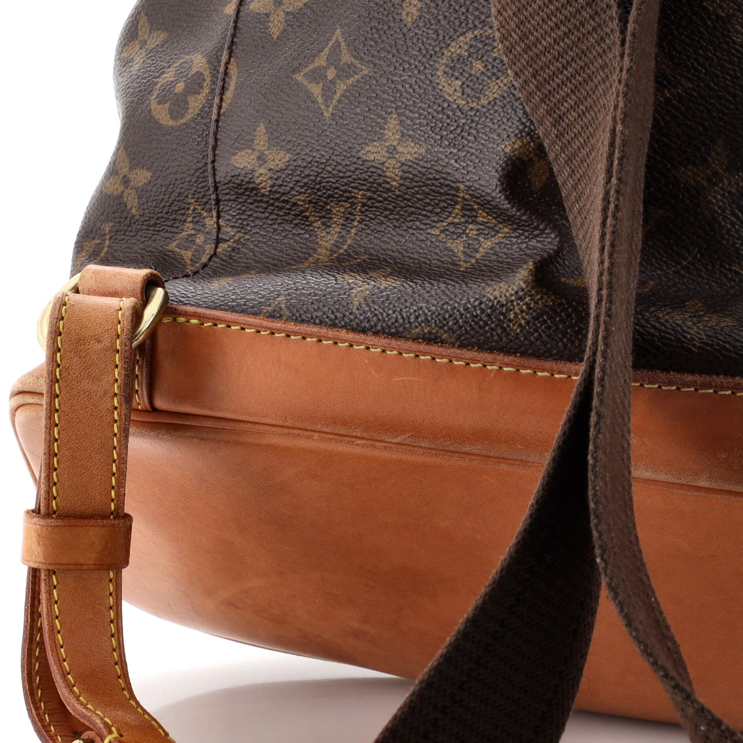 Louis Vuitton Vintage Montsouris Backpack Monogram Canvas GM