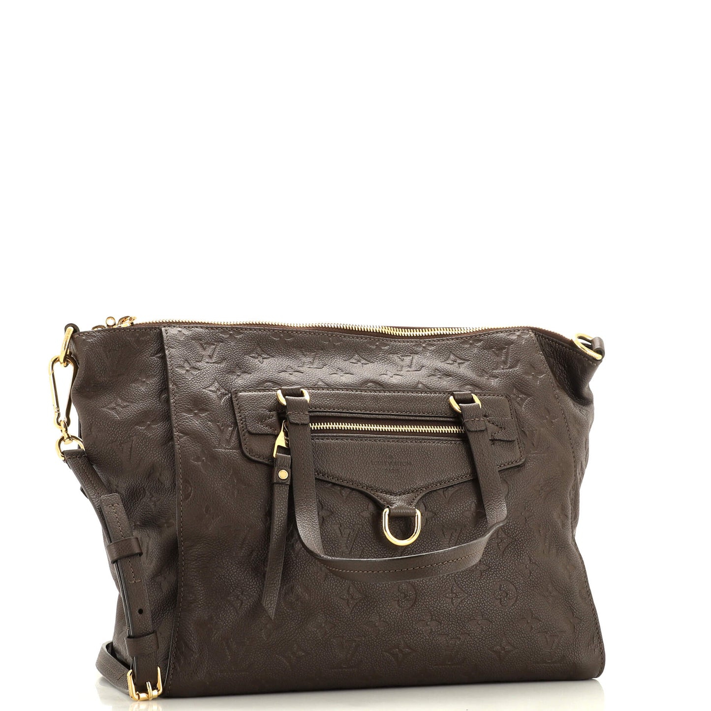 Louis Vuitton Lumineuse Handbag Monogram Empreinte Leather PM