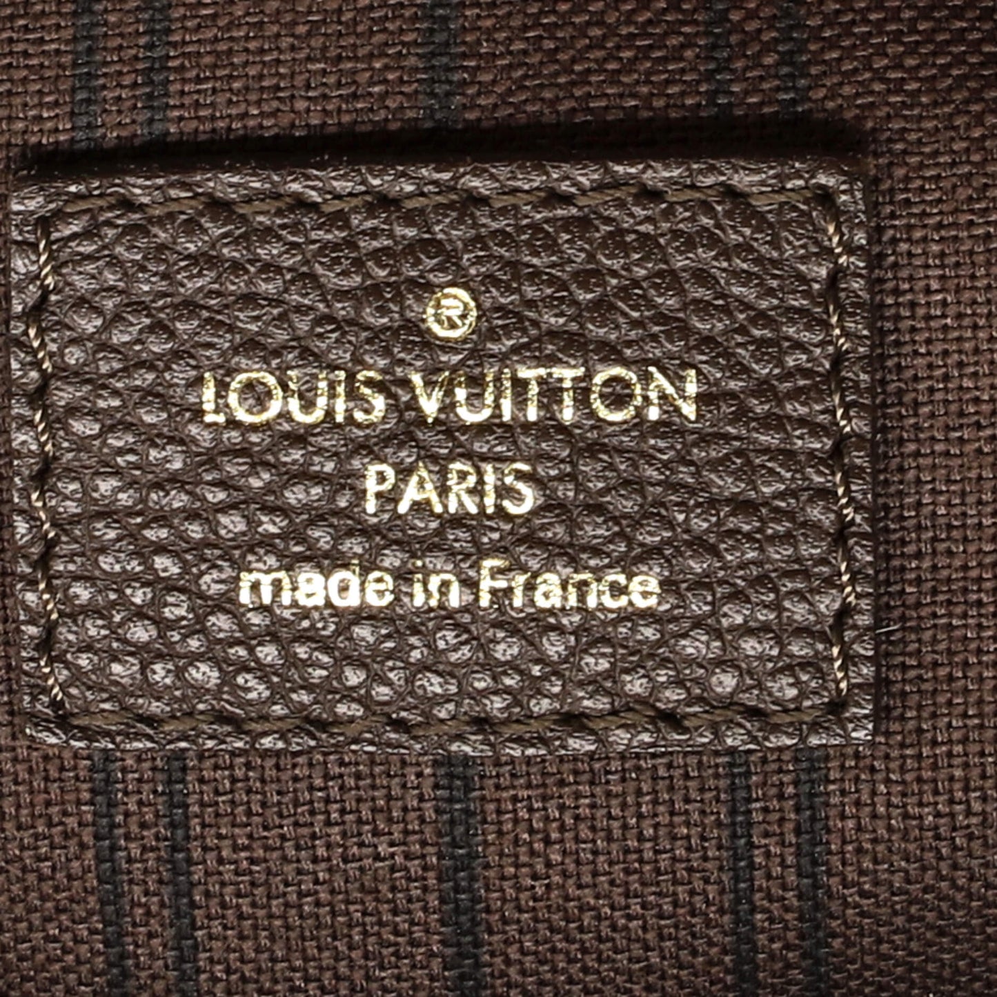 Louis Vuitton Lumineuse Handbag Monogram Empreinte Leather PM