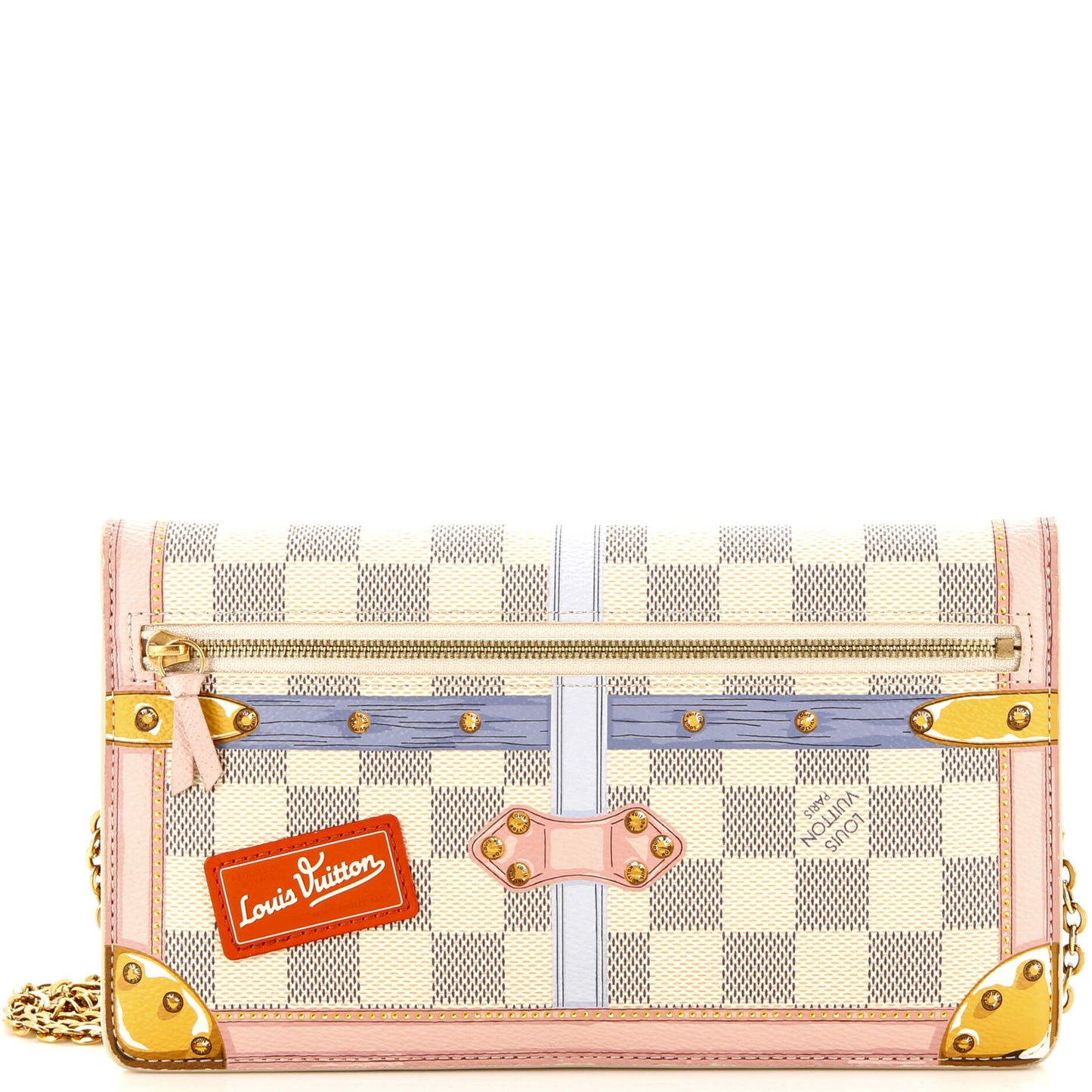 Louis Vuitton Weekend Pochette Limited Edition Damier Summer Trunks