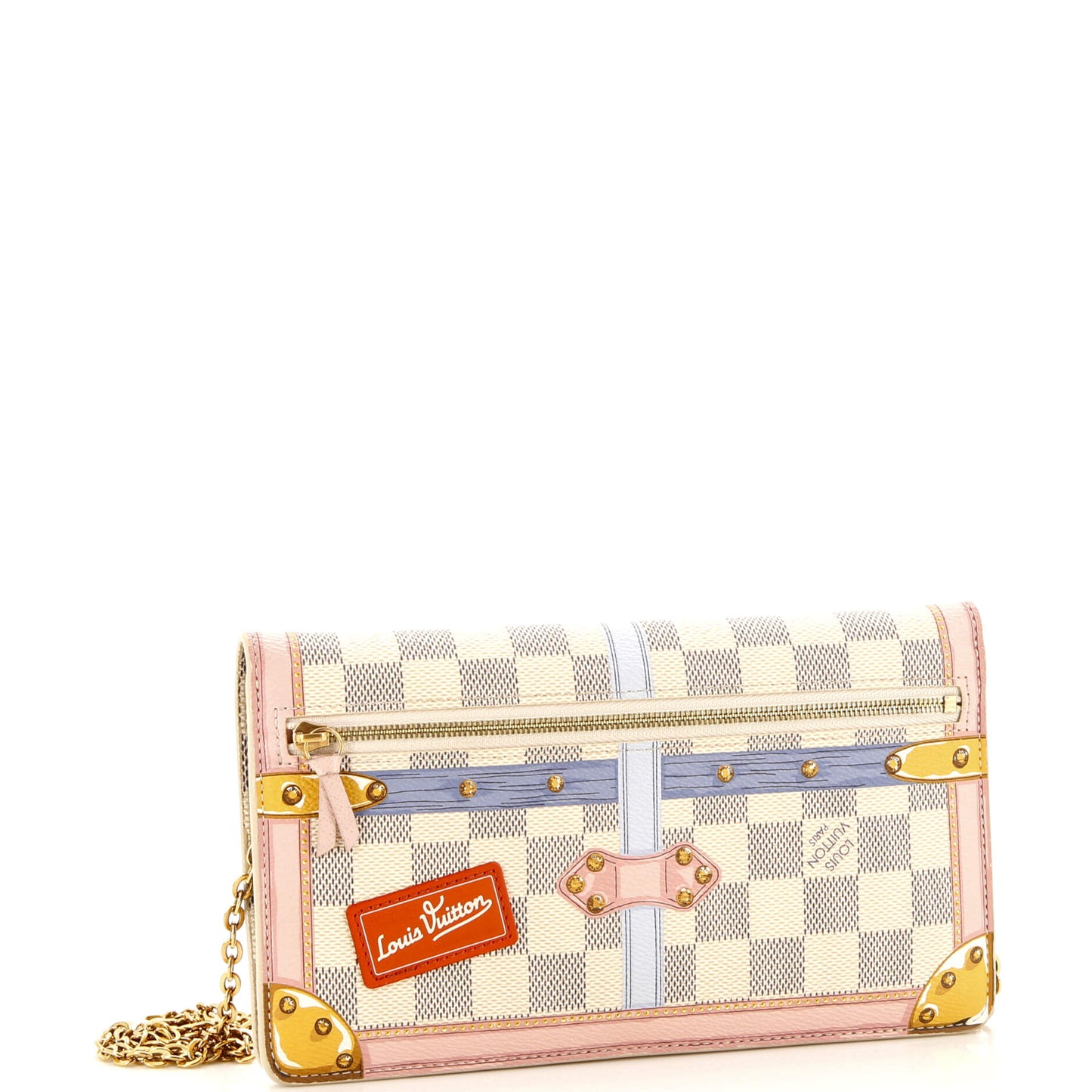 Louis Vuitton Weekend Pochette Limited Edition Damier Summer Trunks