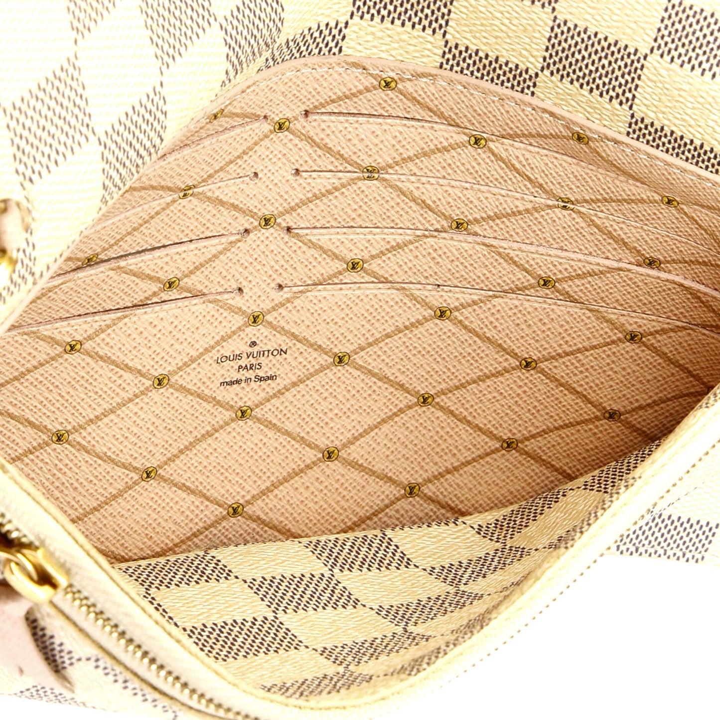 Louis Vuitton Weekend Pochette Limited Edition Damier Summer Trunks