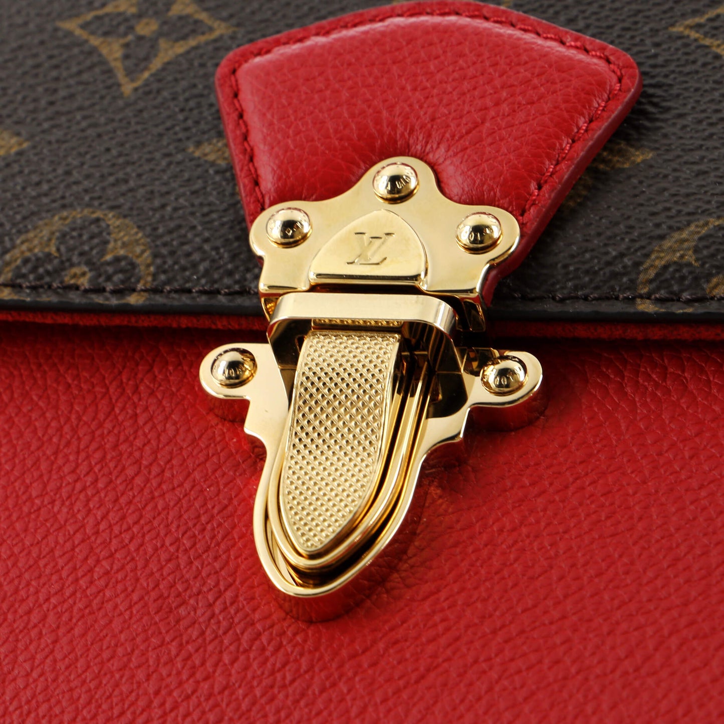 Louis Vuitton Victoire Handbag Monogram Canvas and Leather