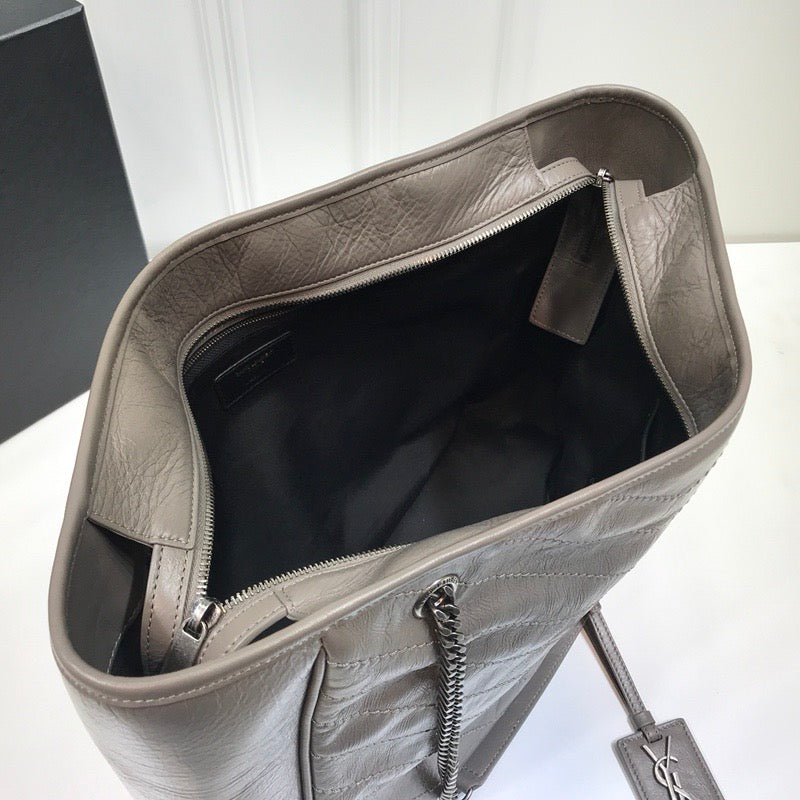 GLAMI Niki Shopping Bag Dark Beige For Women 13.8in/35cm YSLÃ‚Â 