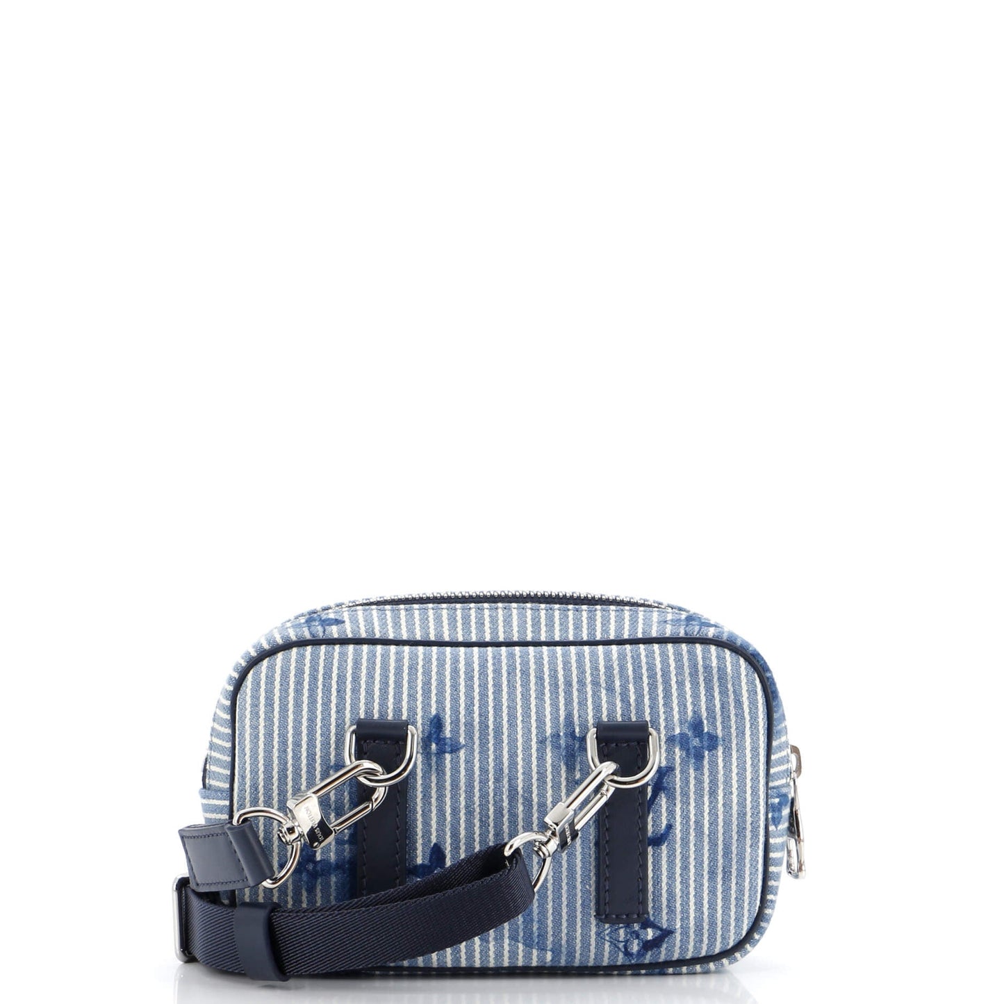 Louis Vuitton Outdoor Pouch Limited Edition Monogram Watercolor Stripes Denim