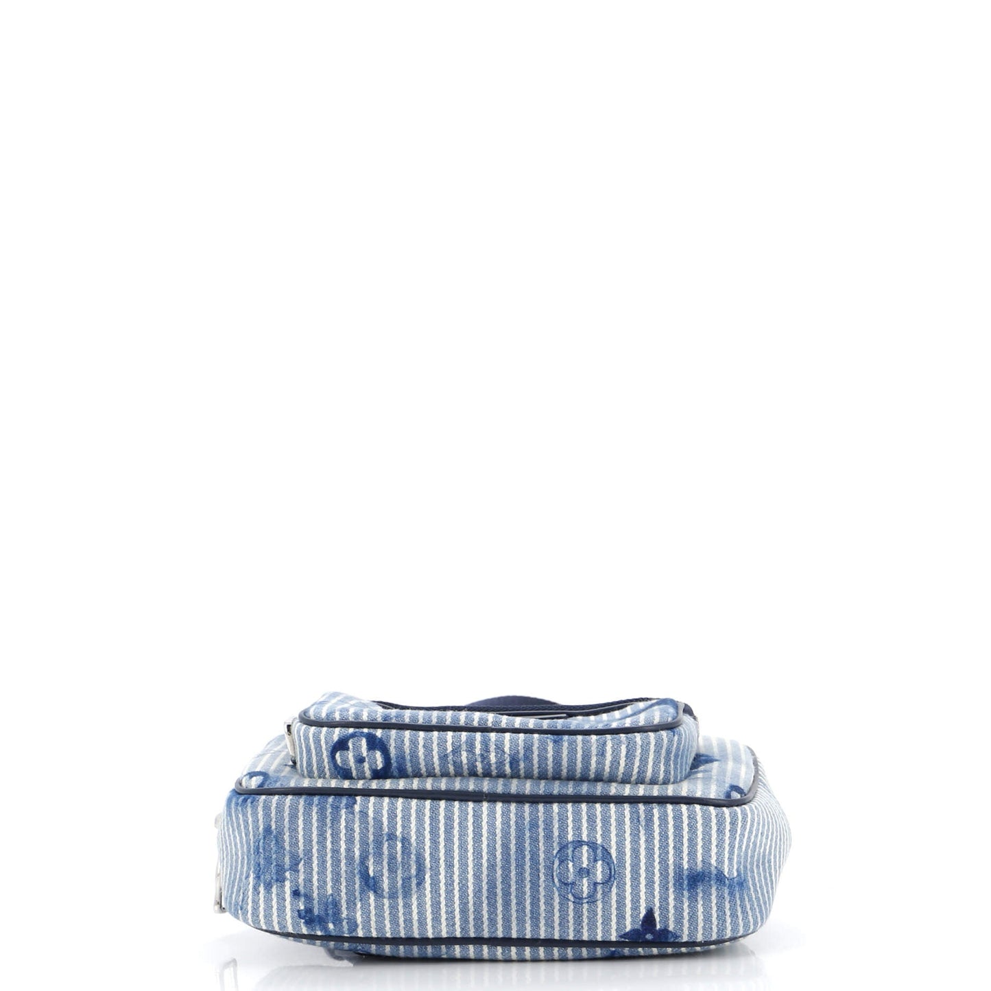 Louis Vuitton Outdoor Pouch Limited Edition Monogram Watercolor Stripes Denim