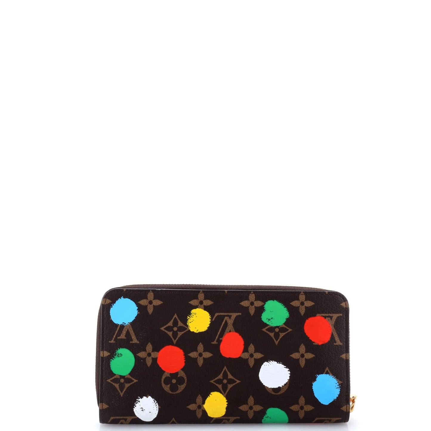 Louis Vuitton Zippy Wallet Yayoi Kusama Painted Dots Monogram Canvas