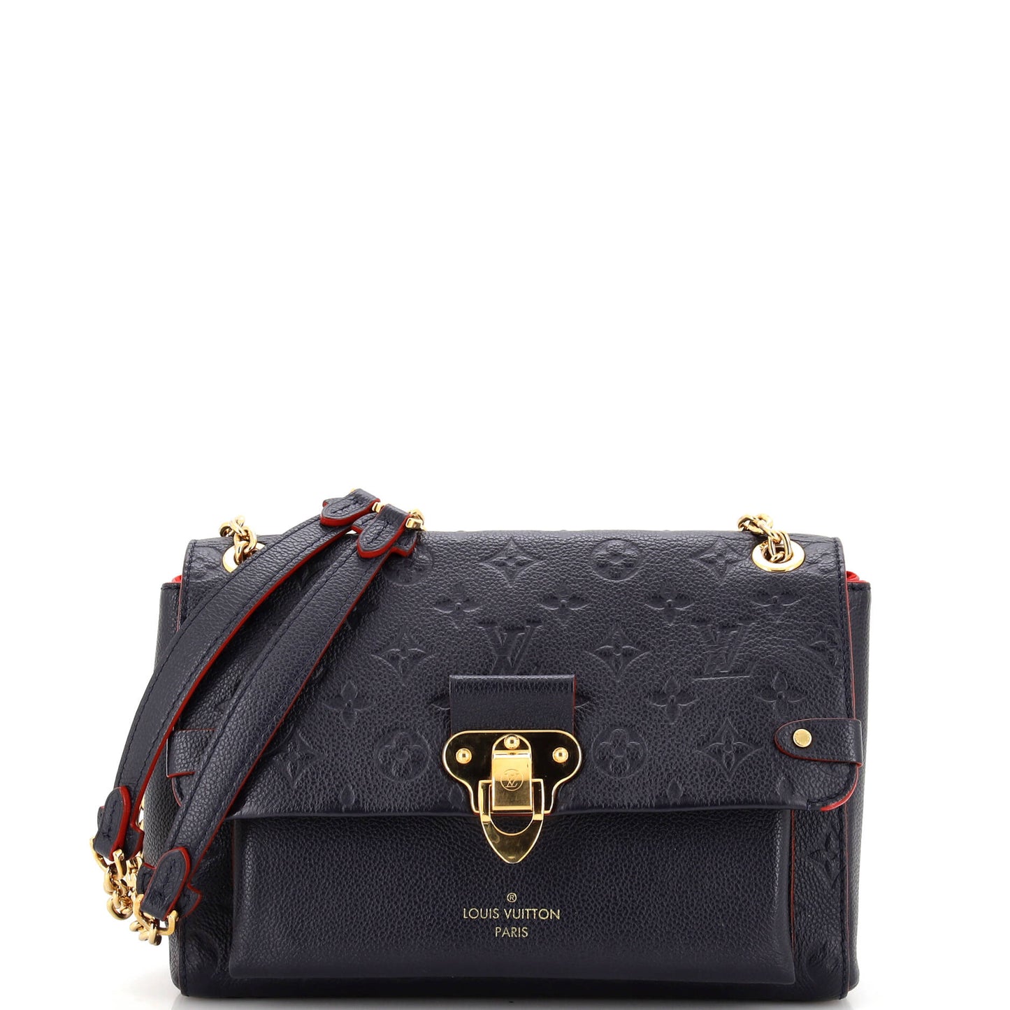 Louis Vuitton Vavin Handbag Monogram Empreinte Leather PM