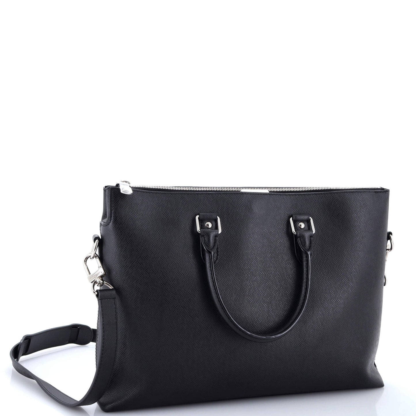 Louis Vuitton Anton Soft Briefcase Taiga Leather
