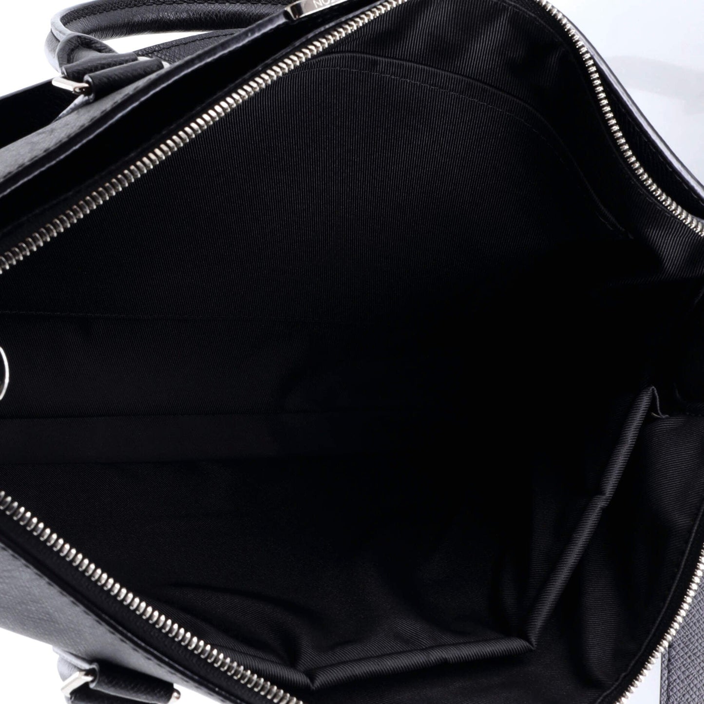 Louis Vuitton Anton Soft Briefcase Taiga Leather
