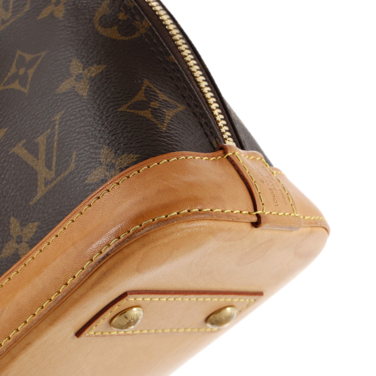 Louis Vuitton Alma Handbag Monogram Canvas BB