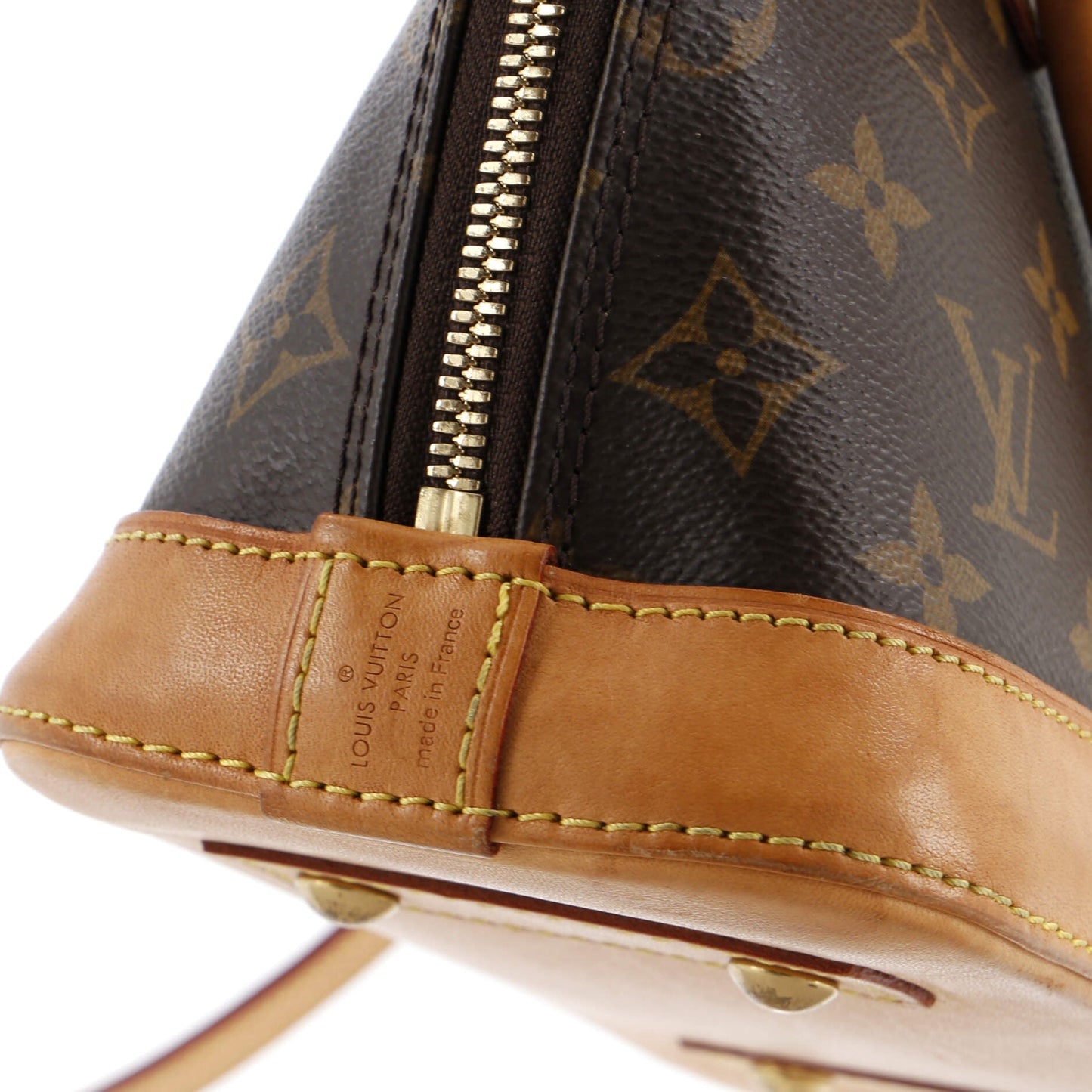 Louis Vuitton Alma Handbag Monogram Canvas BB