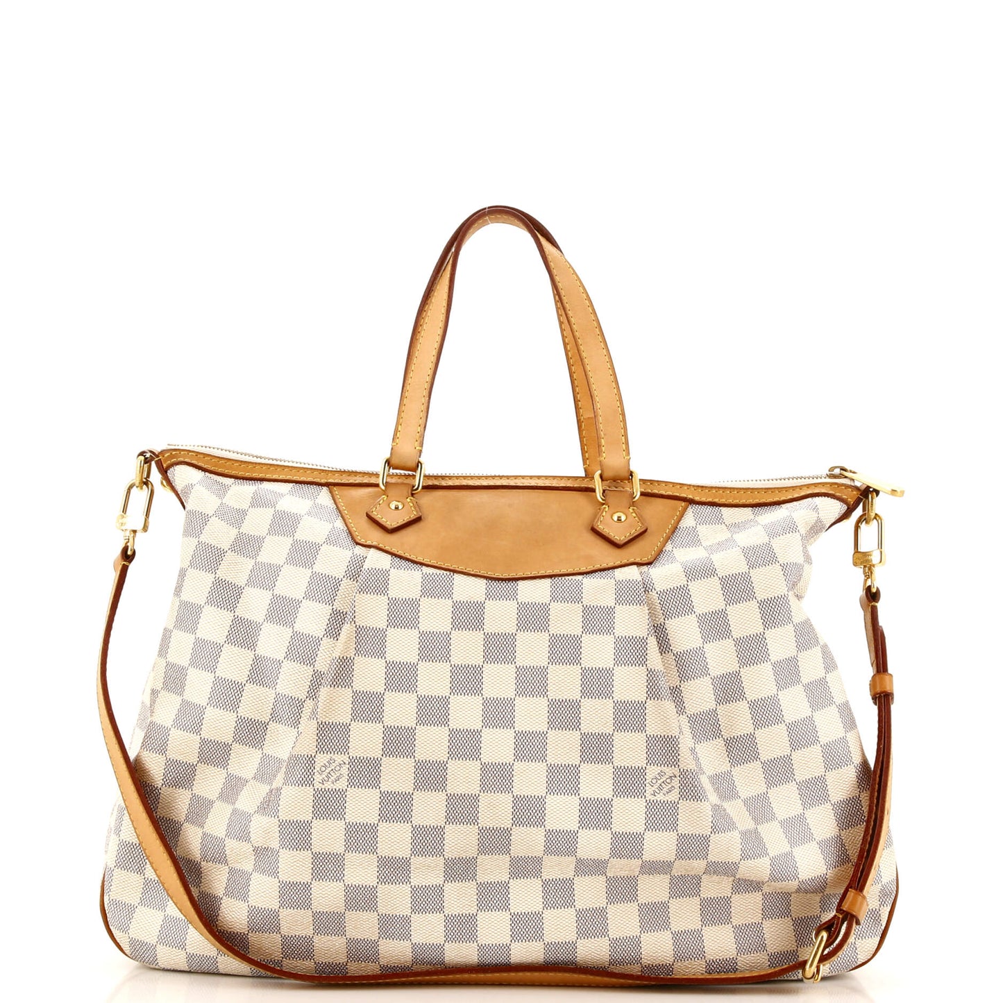 Louis Vuitton Siracusa Handbag Damier MM