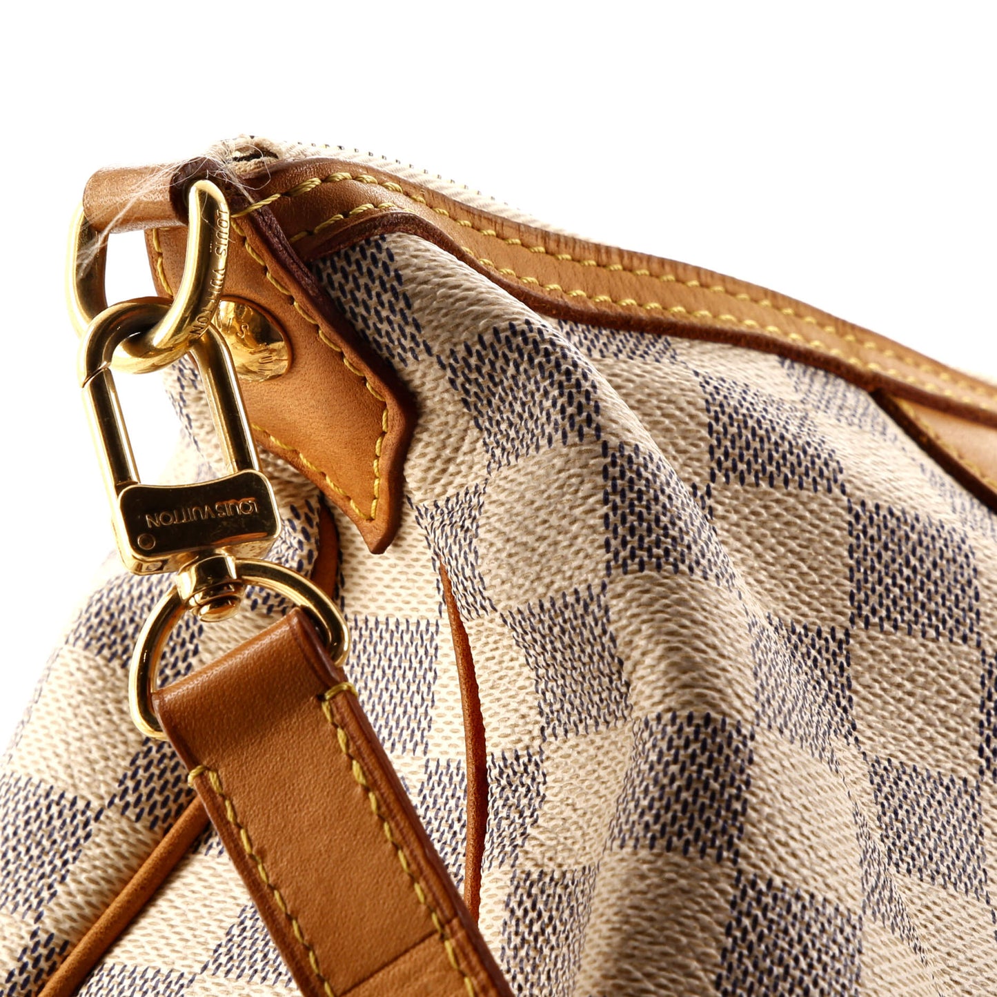 Louis Vuitton Siracusa Handbag Damier MM