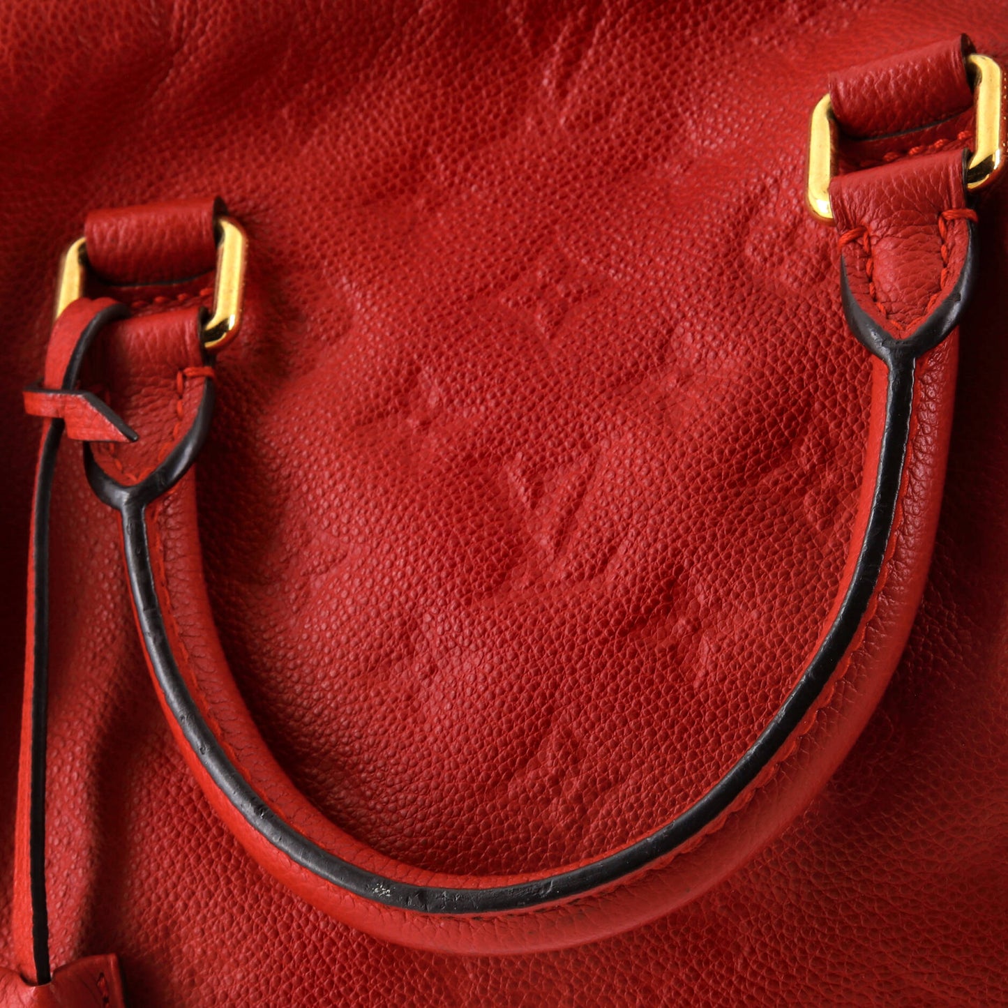 Louis Vuitton Speedy Bandouliere Bag Monogram Empreinte Leather 25