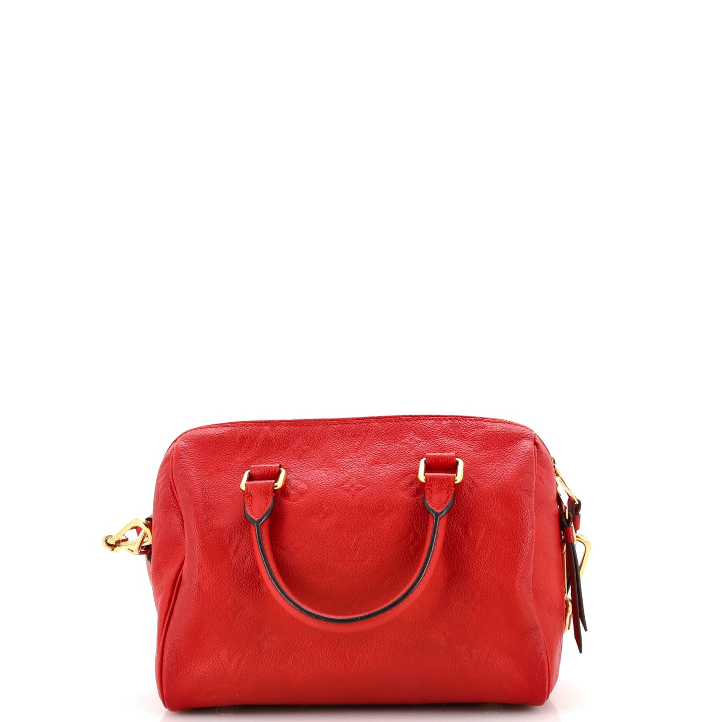 Louis Vuitton Speedy Bandouliere Bag Monogram Empreinte Leather 25
