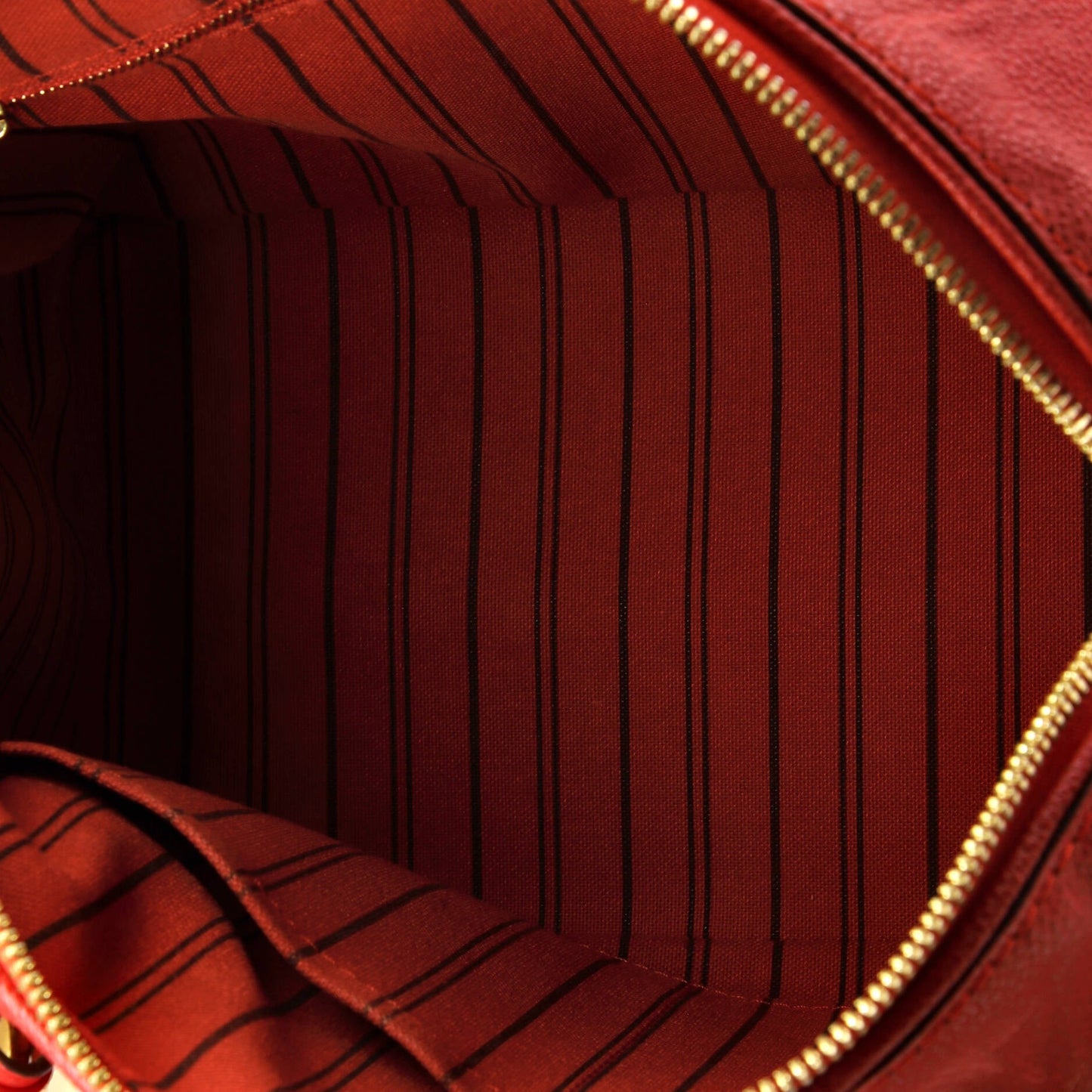 Louis Vuitton Speedy Bandouliere Bag Monogram Empreinte Leather 25