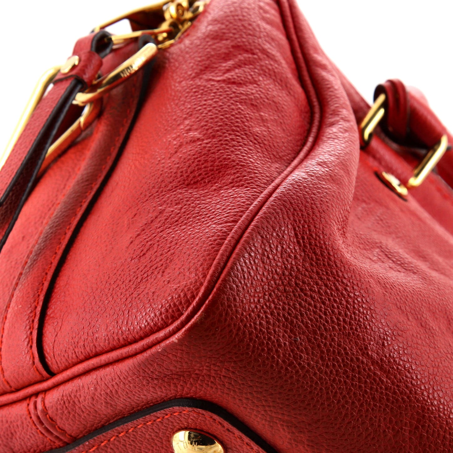 Louis Vuitton Speedy Bandouliere Bag Monogram Empreinte Leather 25