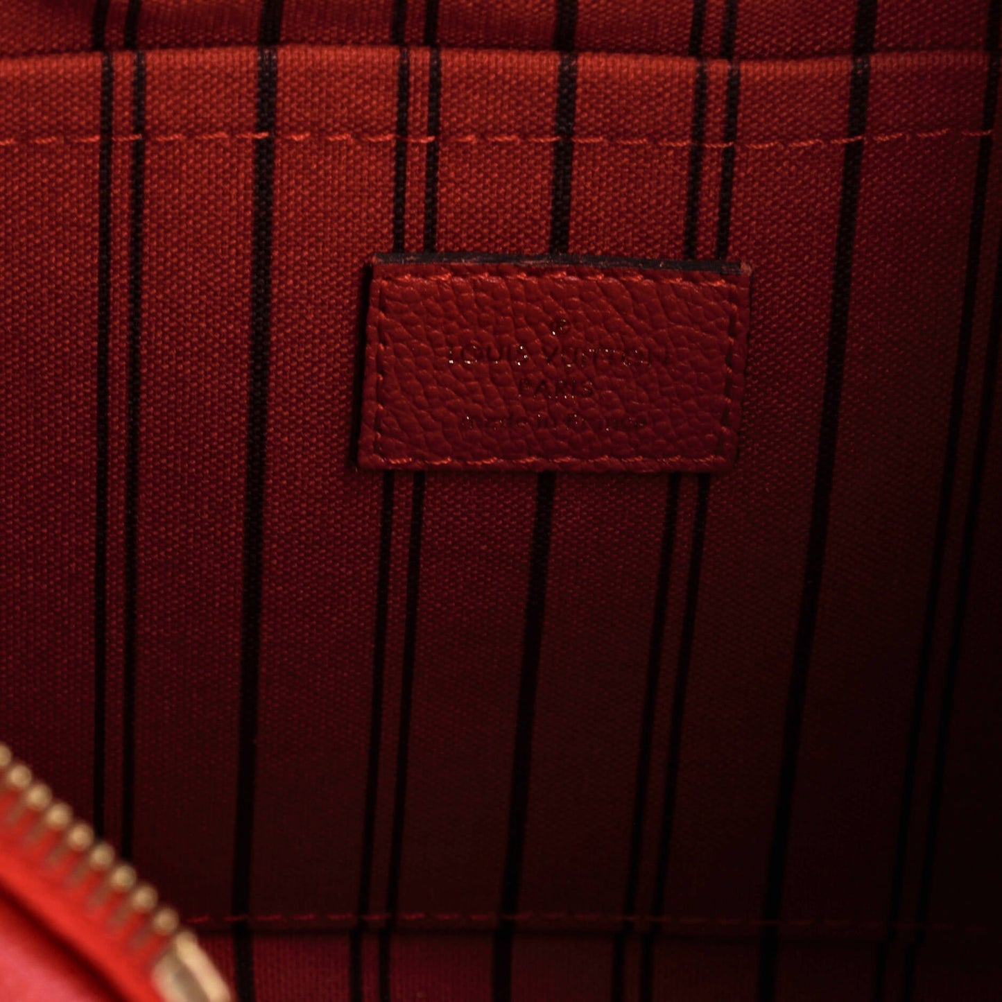 Louis Vuitton Mazarine Handbag Monogram Empreinte Leather PM