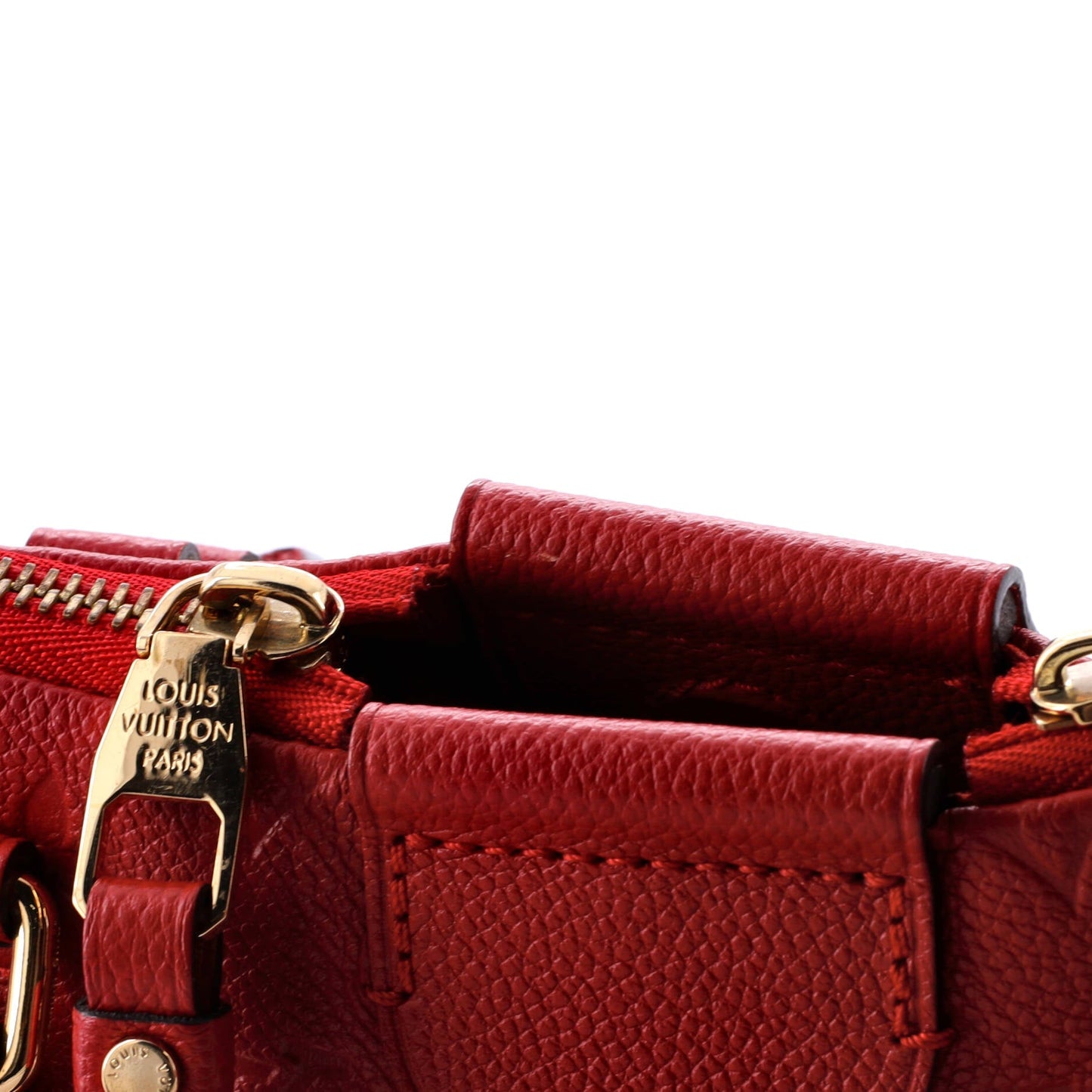 Louis Vuitton Mazarine Handbag Monogram Empreinte Leather PM