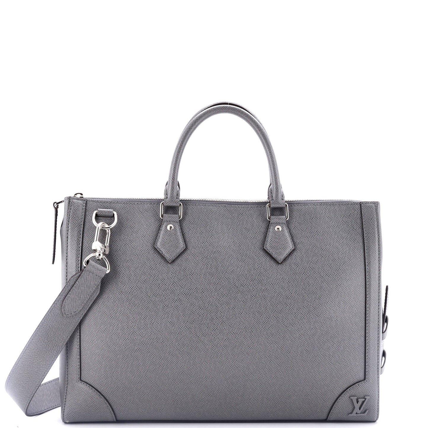 Louis Vuitton Slim Briefcase Taiga Leather