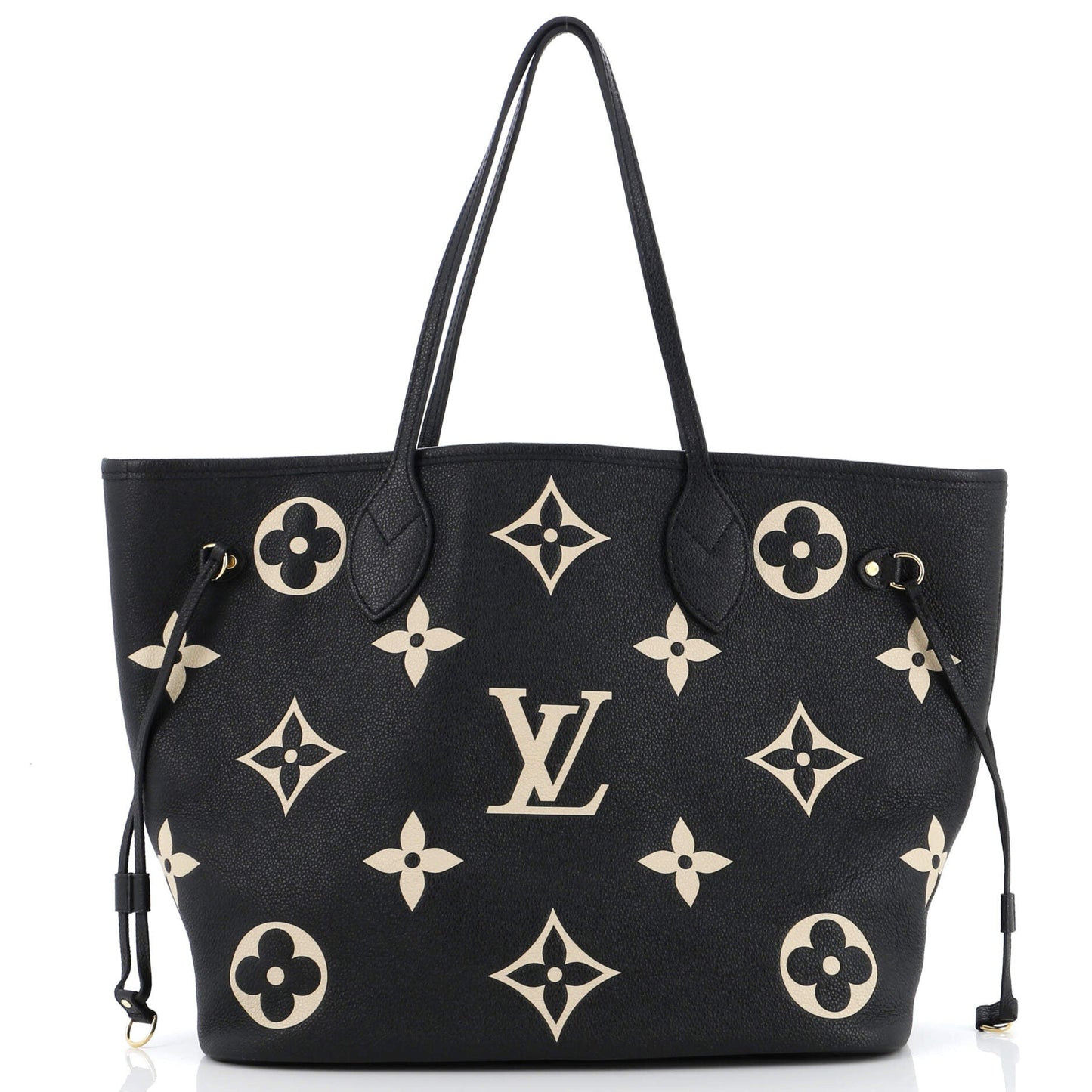 Louis Vuitton Neverfull NM Tote Bicolor Monogram Empreinte Giant MM