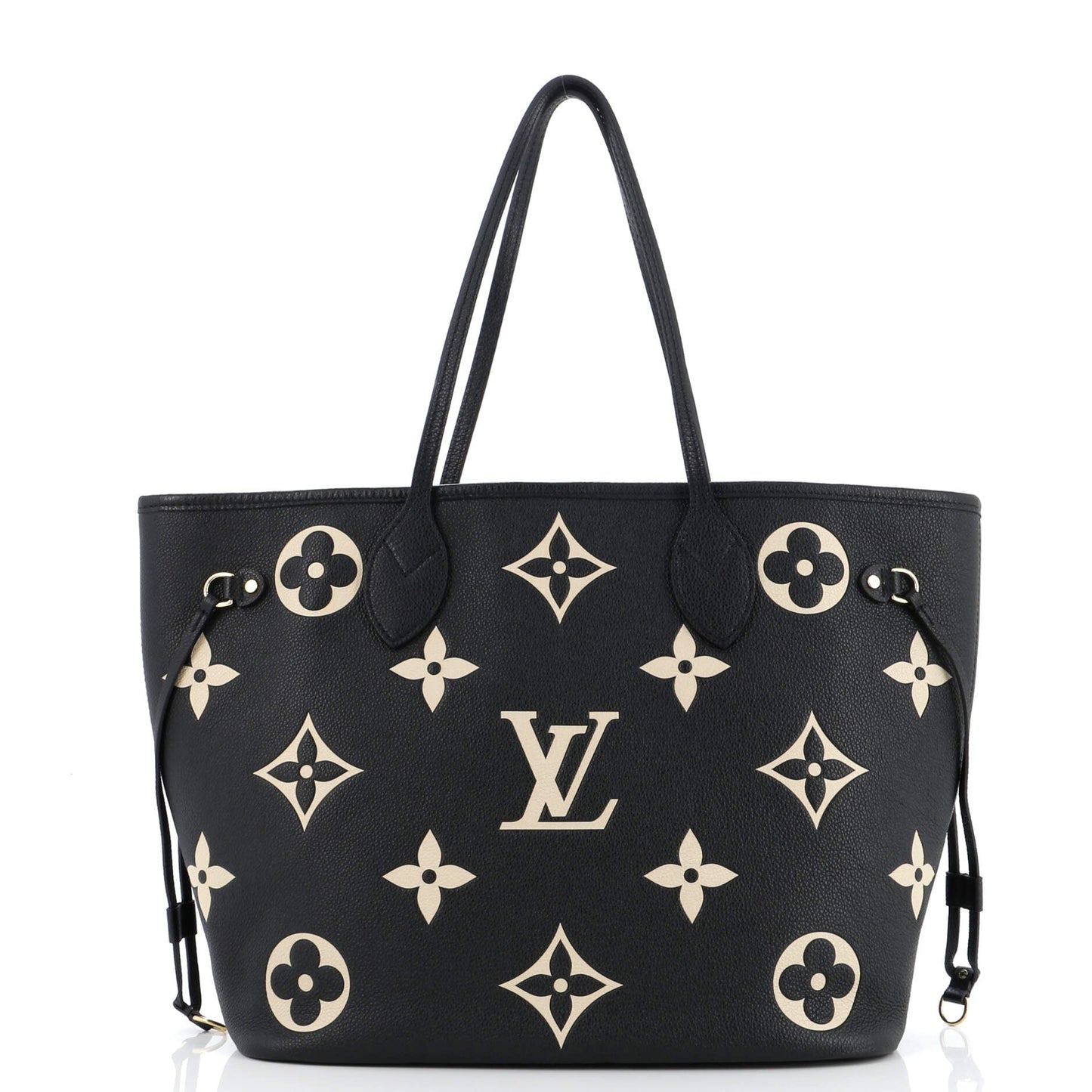 Louis Vuitton Neverfull NM Tote Bicolor Monogram Empreinte Giant MM