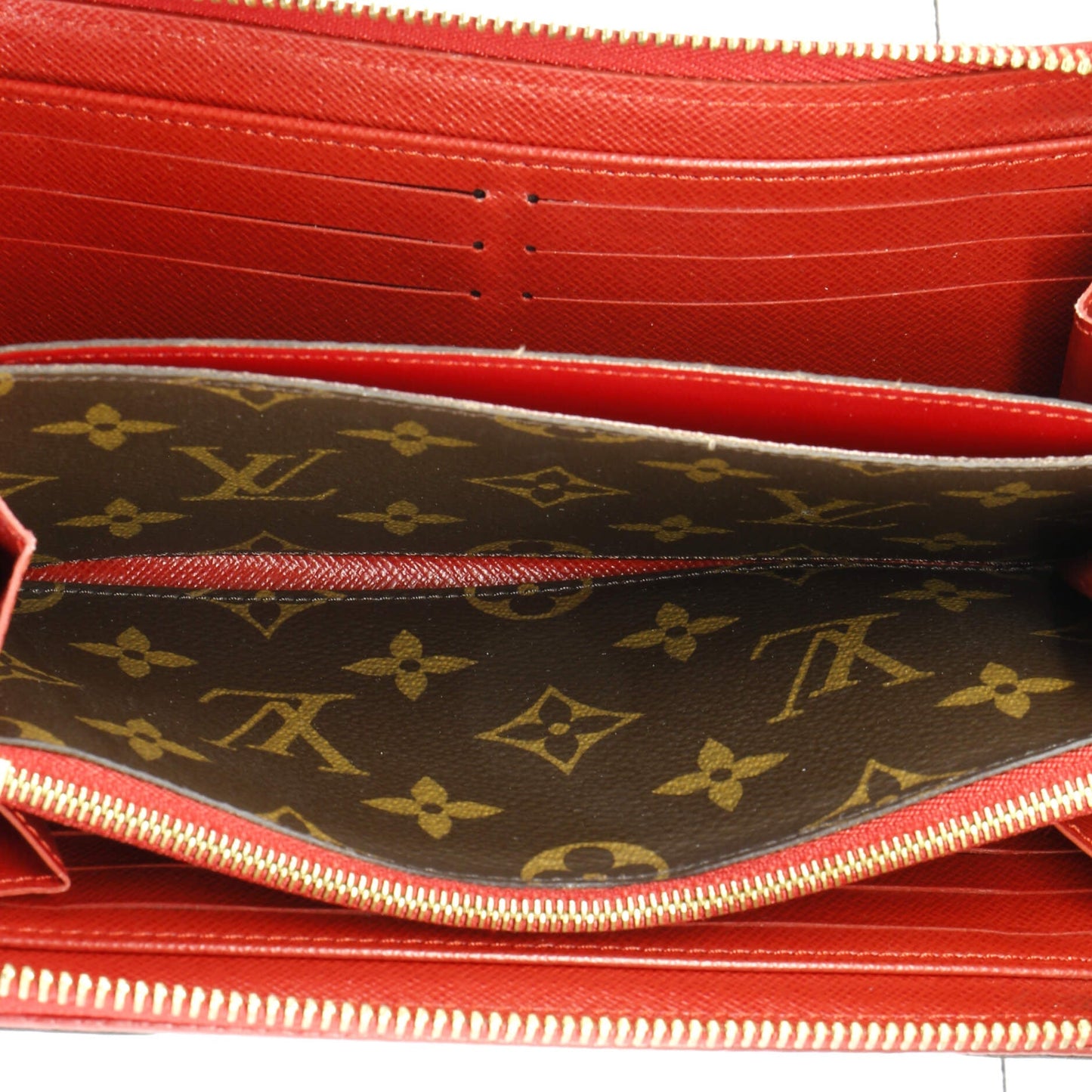 Louis Vuitton Retiro Zippy Wallet Monogram Canvas