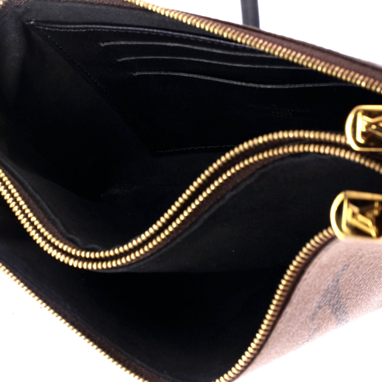 Louis Vuitton Double Zip Pochette Reverse Monogram Giant