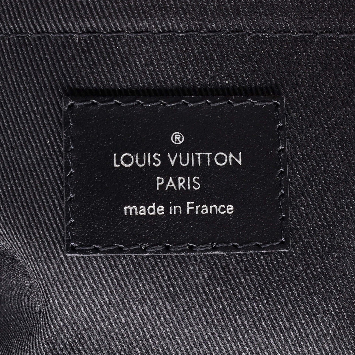 Louis Vuitton Keepall Bandouliere Bag Reverse Monogram Eclipse Canvas 25