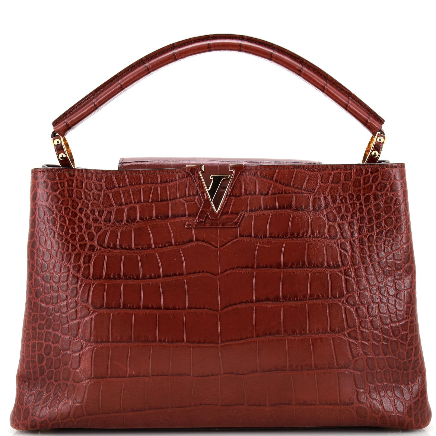 Louis Vuitton Capucines Bag Crocodile MM
