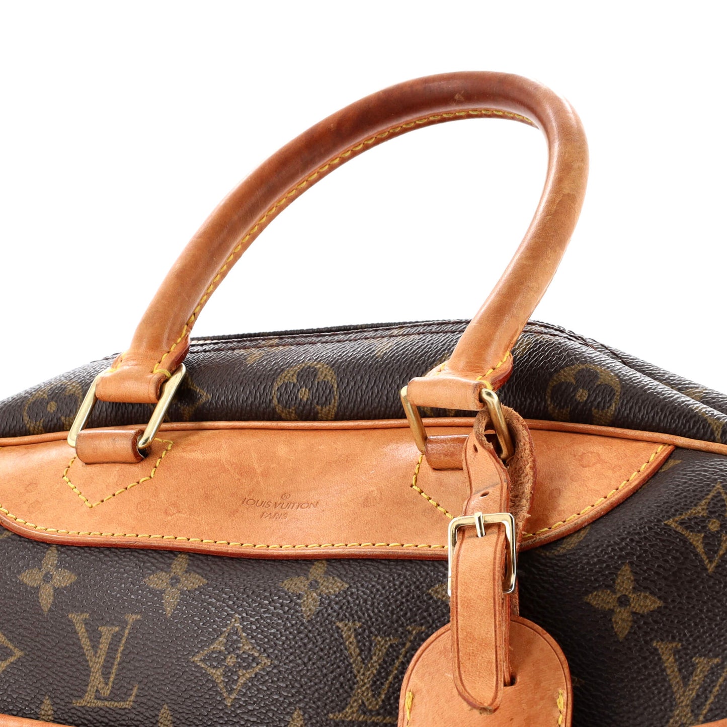 Louis Vuitton Deauville Handbag Monogram Canvas