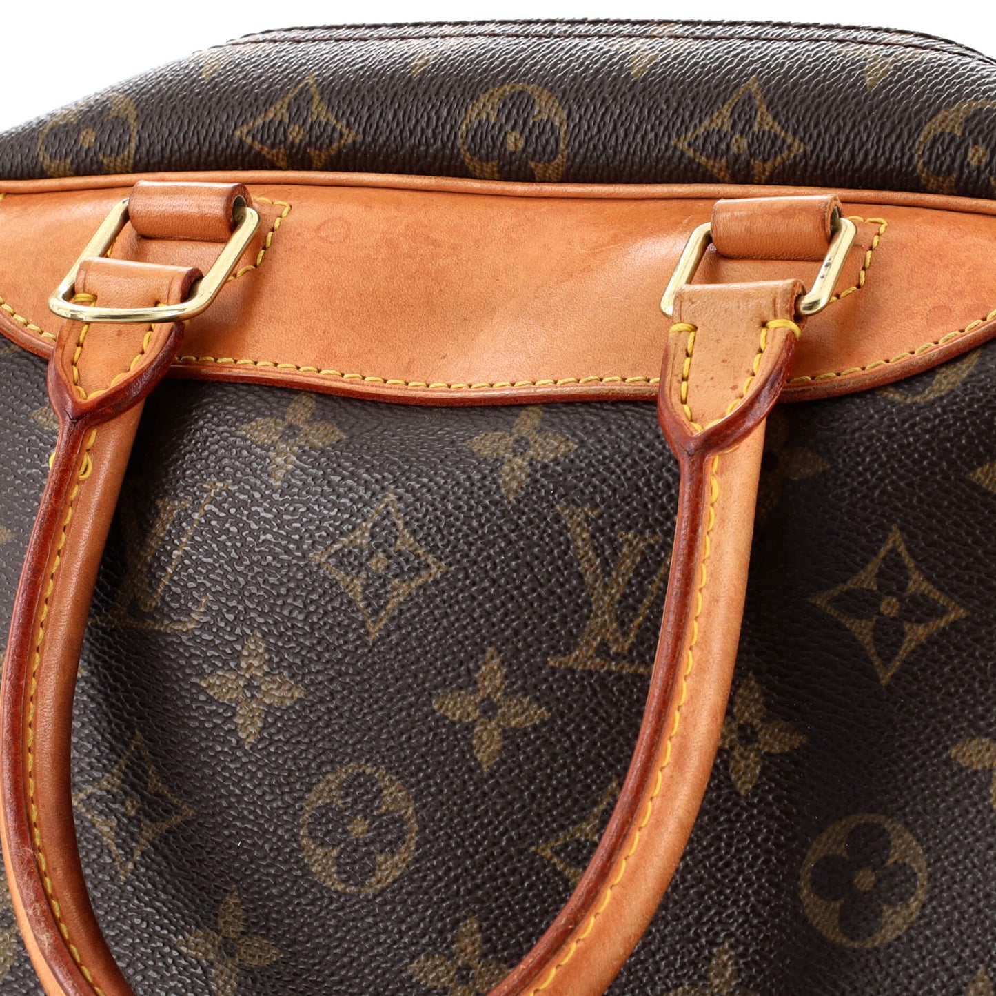 Louis Vuitton Deauville Handbag Monogram Canvas