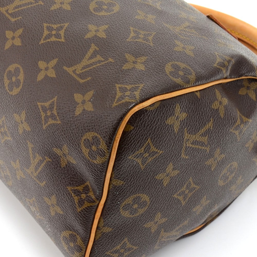 Louis Vuitto Speedy 25 Monogram Canvas City Handbag